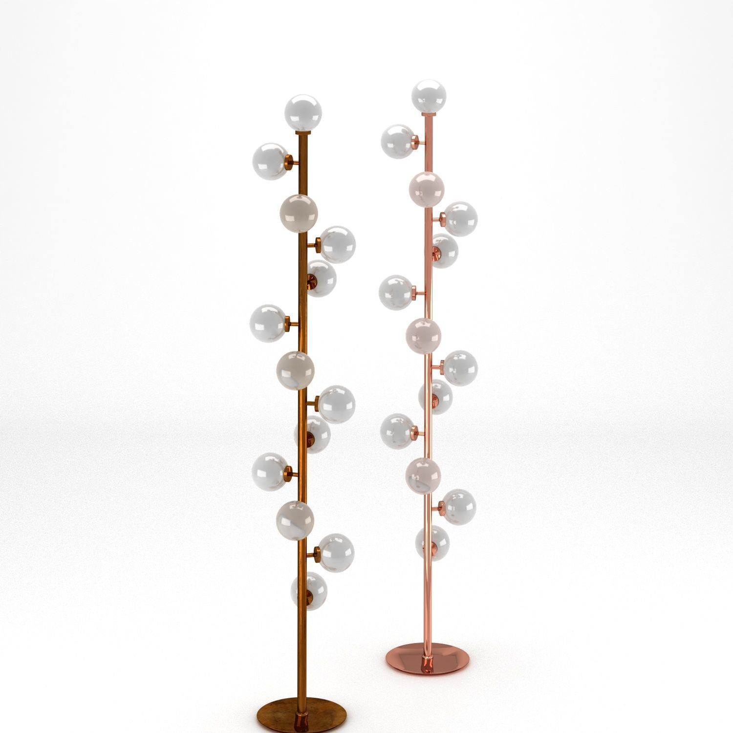 Floor Lamp For Living Room 3D model_1