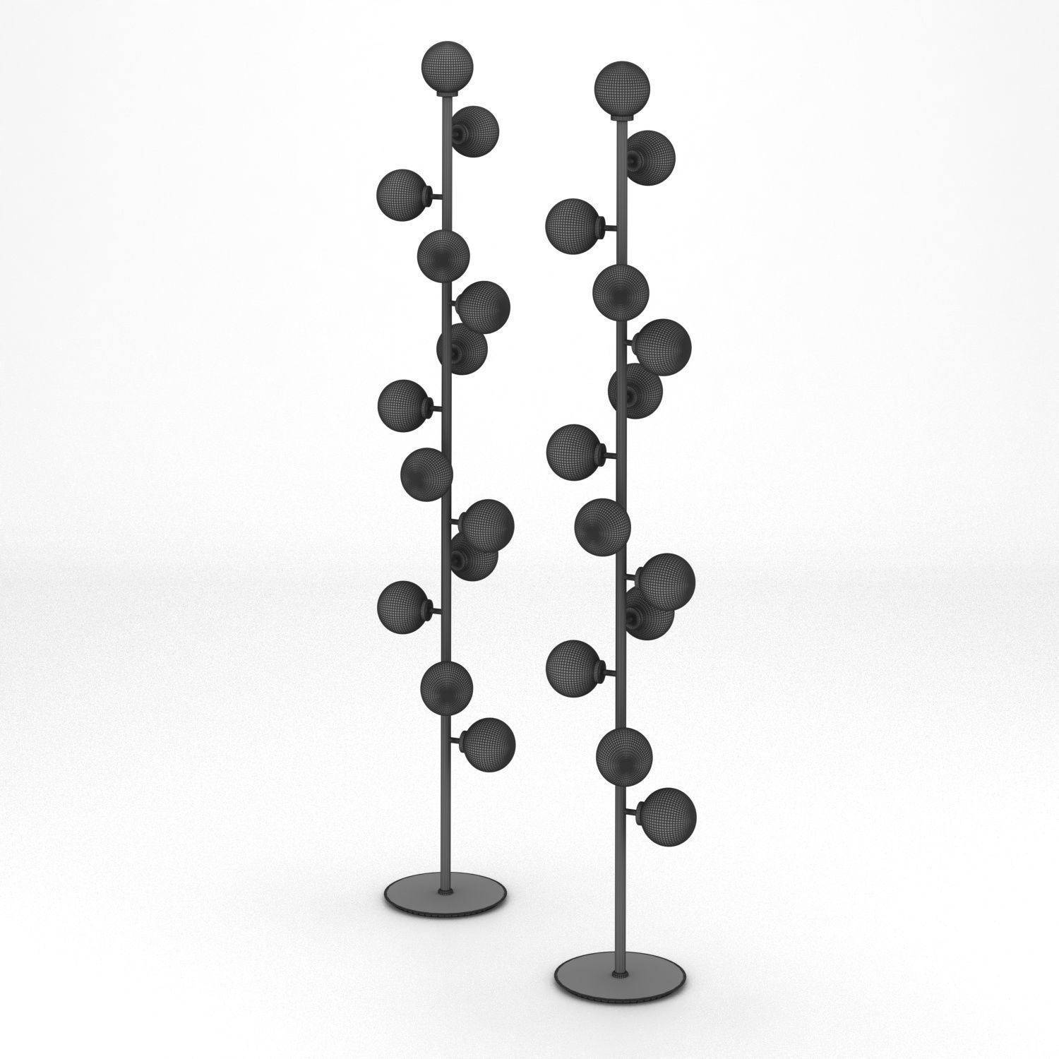 Floor Lamp For Living Room 3D model_7