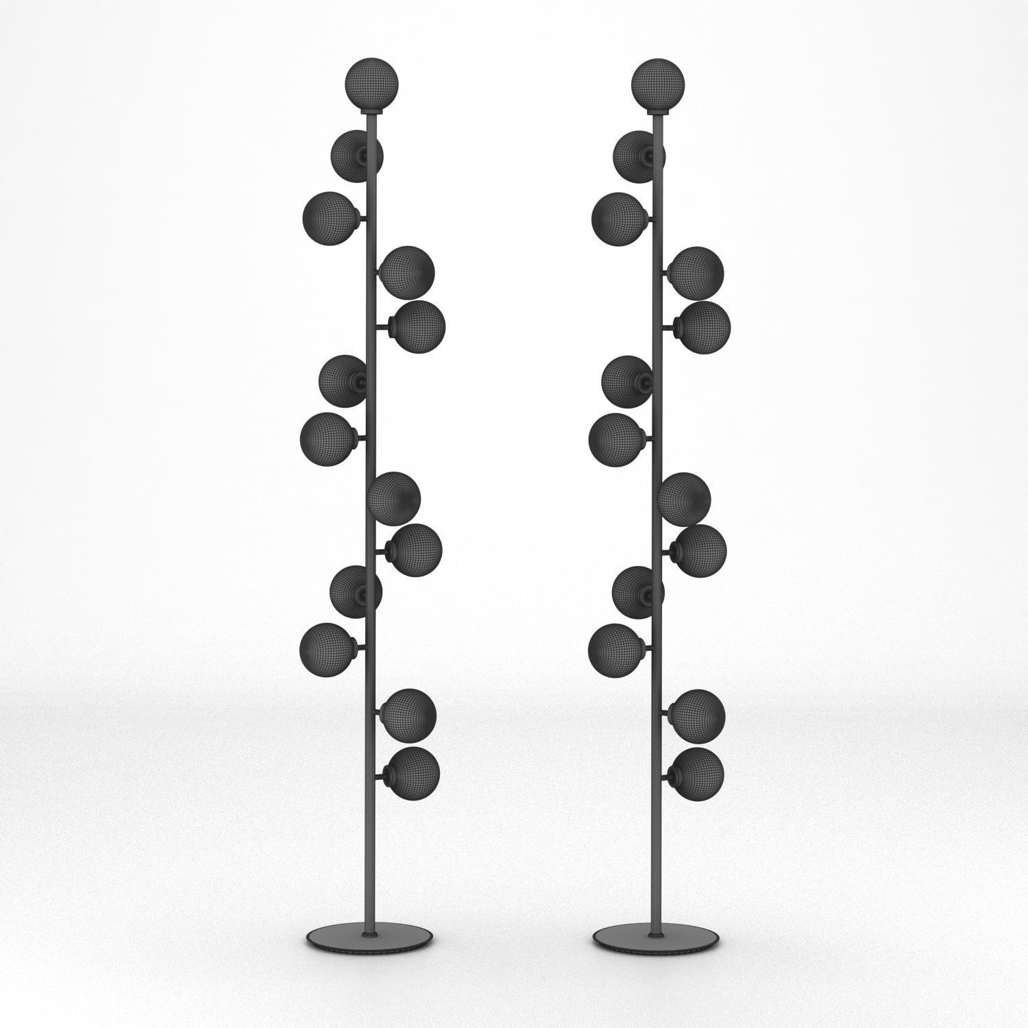 Floor Lamp For Living Room 3D model_6