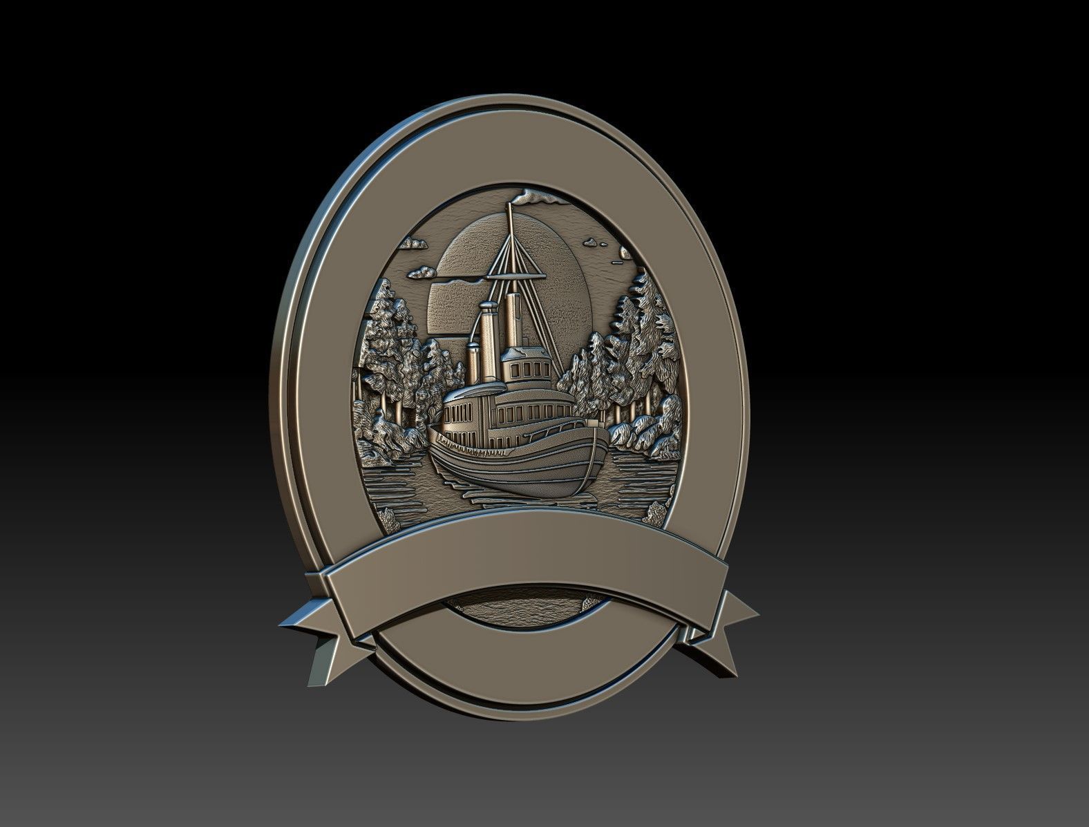 Bicentennial Seal 3D print model_3