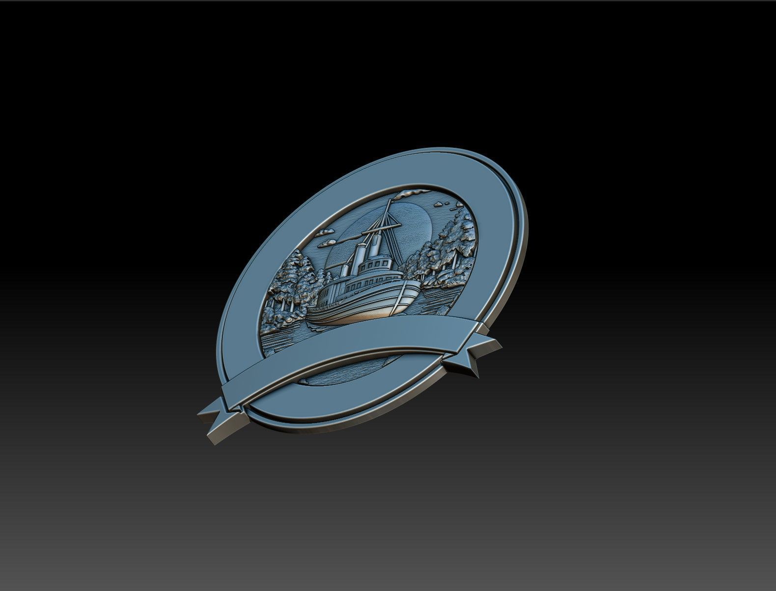 Bicentennial Seal 3D print model_2