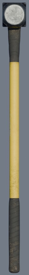 4K High Polly Industrial Sledge Hammer 3D model_5