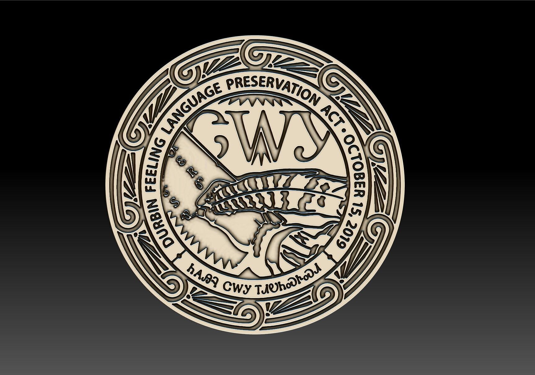 Cherokee Emblems 11 pcs 3D print model_34