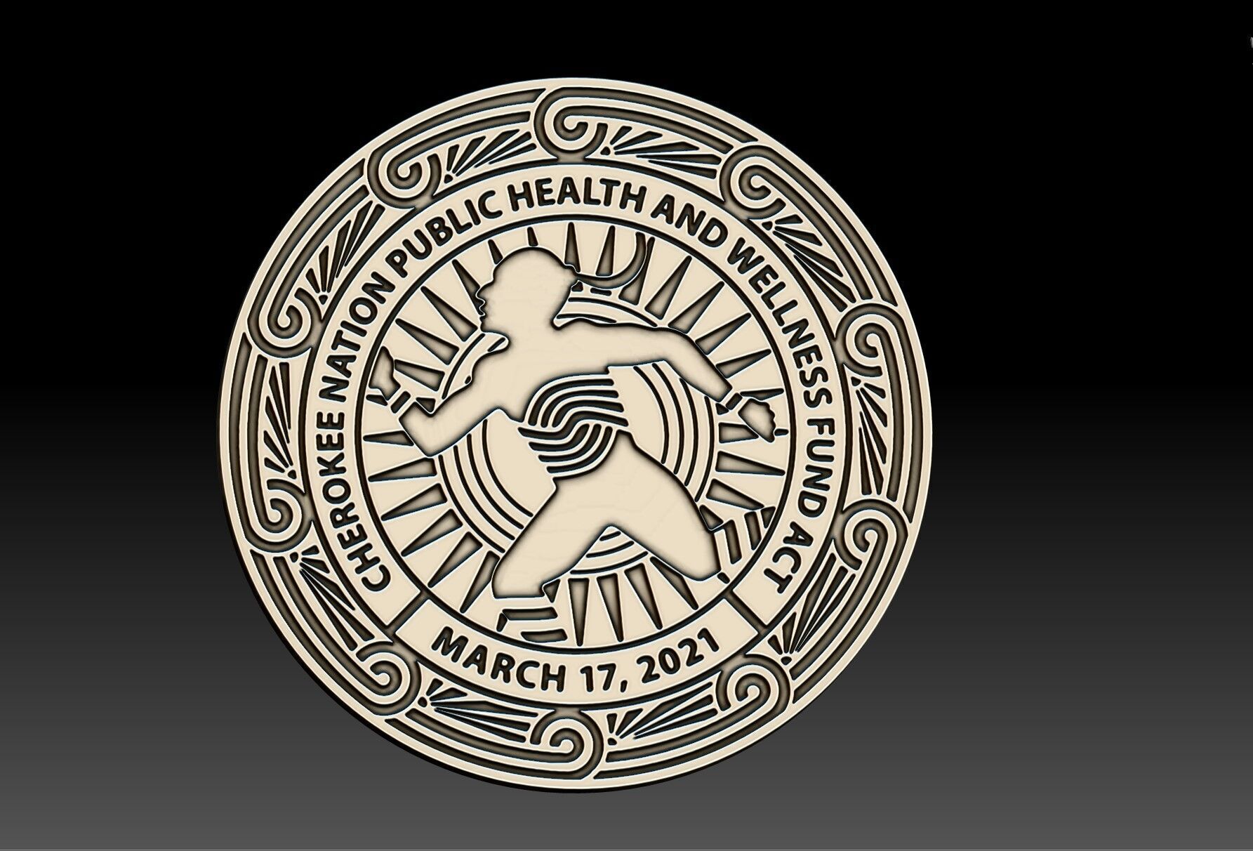 Cherokee Emblems 11 pcs 3D print model_26