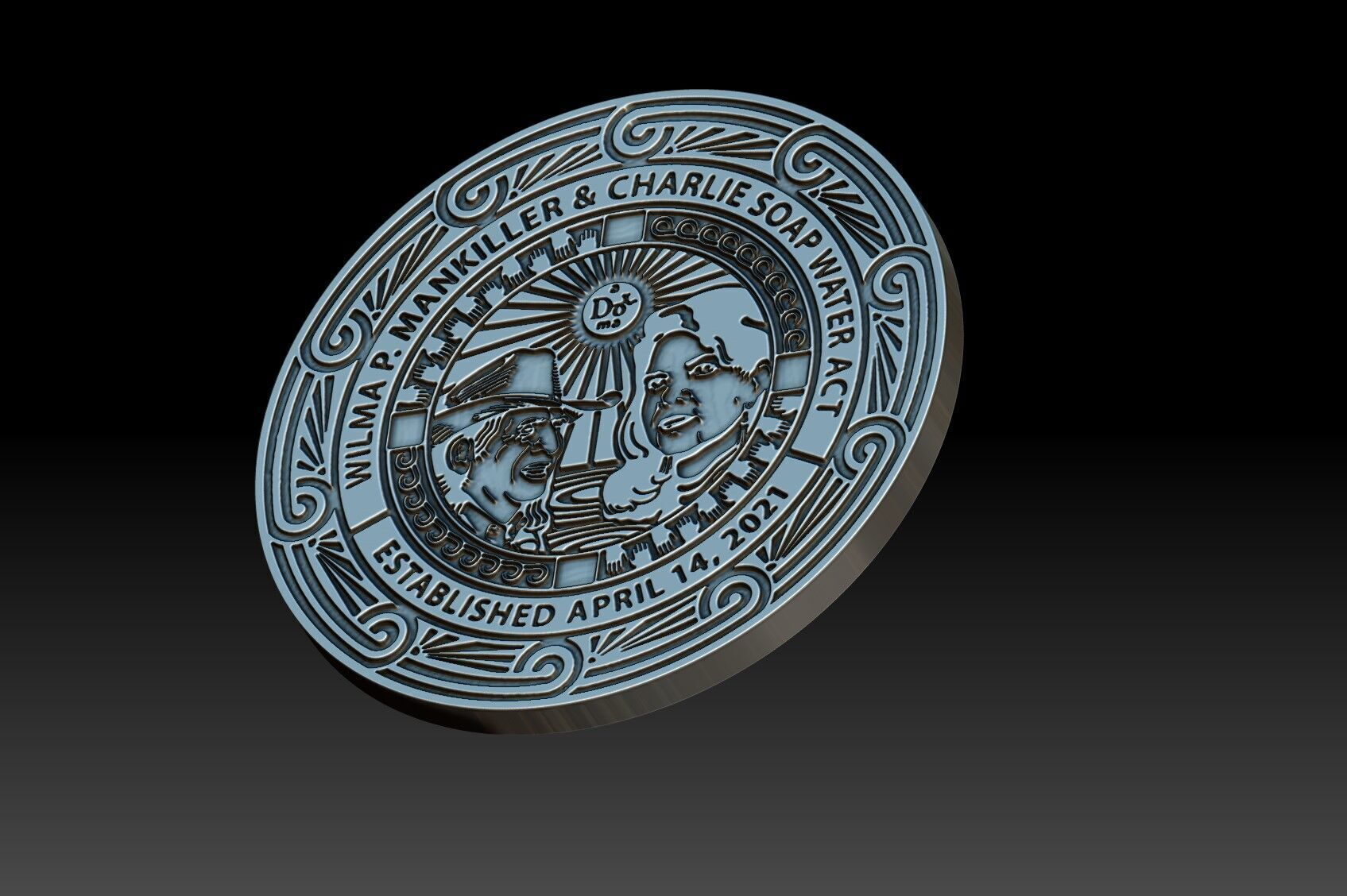 Cherokee Emblems 11 pcs 3D print model_12