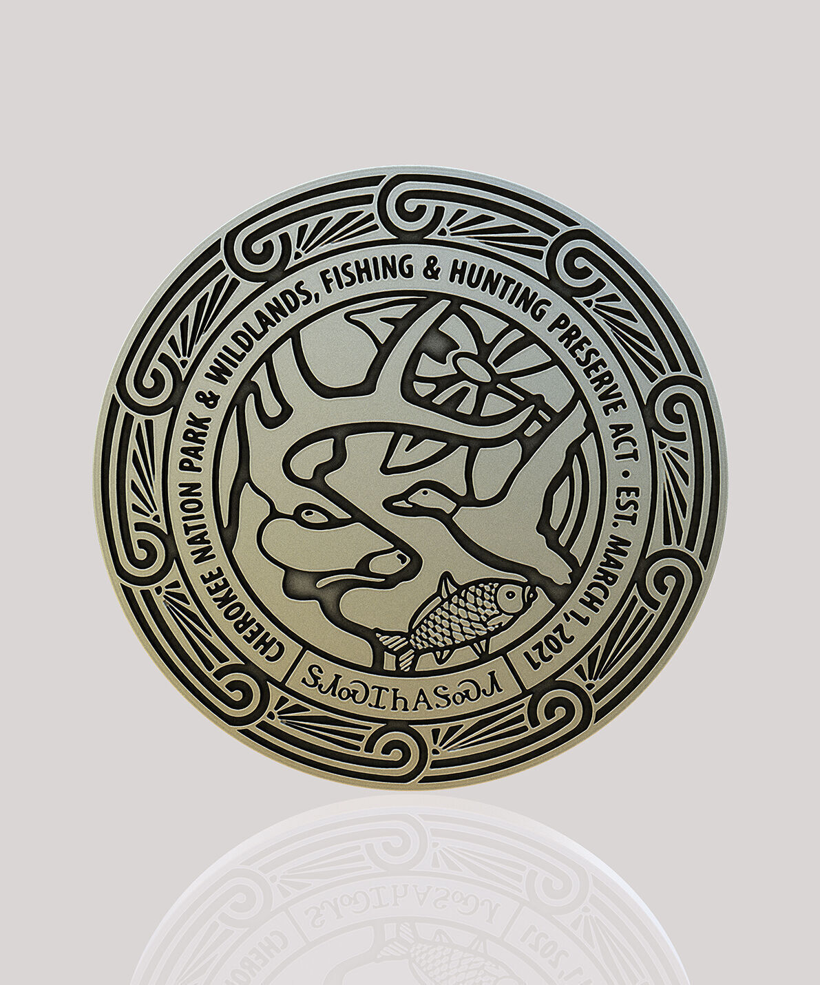 Cherokee Emblems 11 pcs 3D print model_2