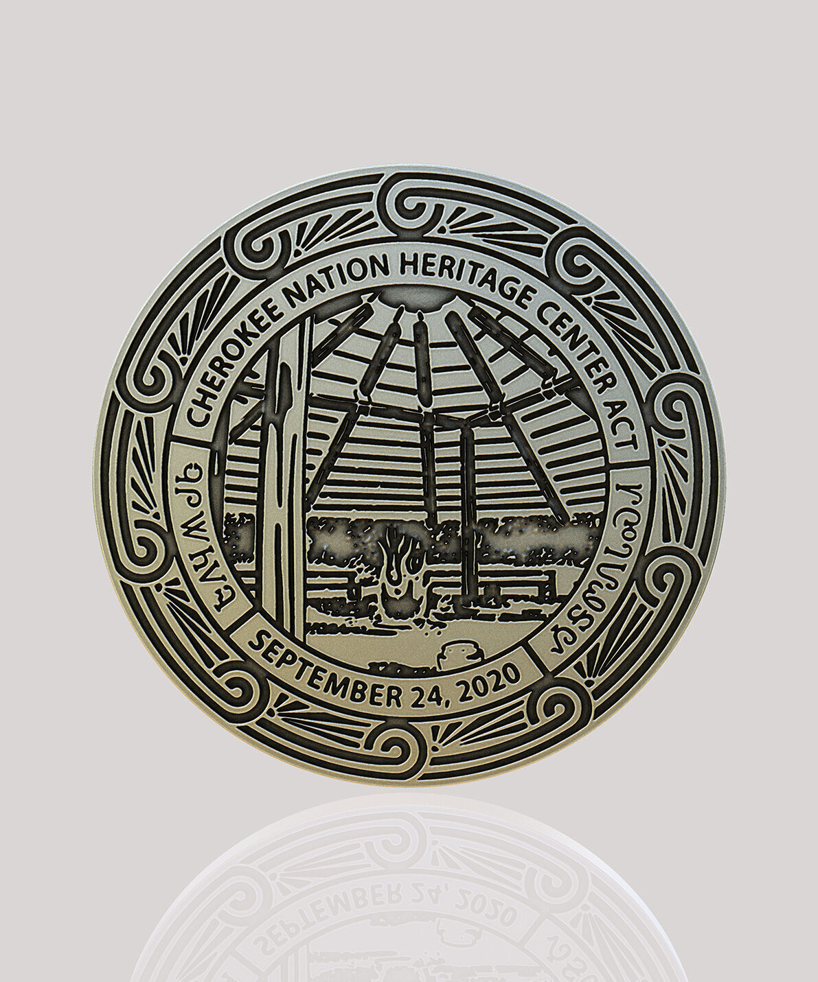 Cherokee Emblems 11 pcs 3D print model_7