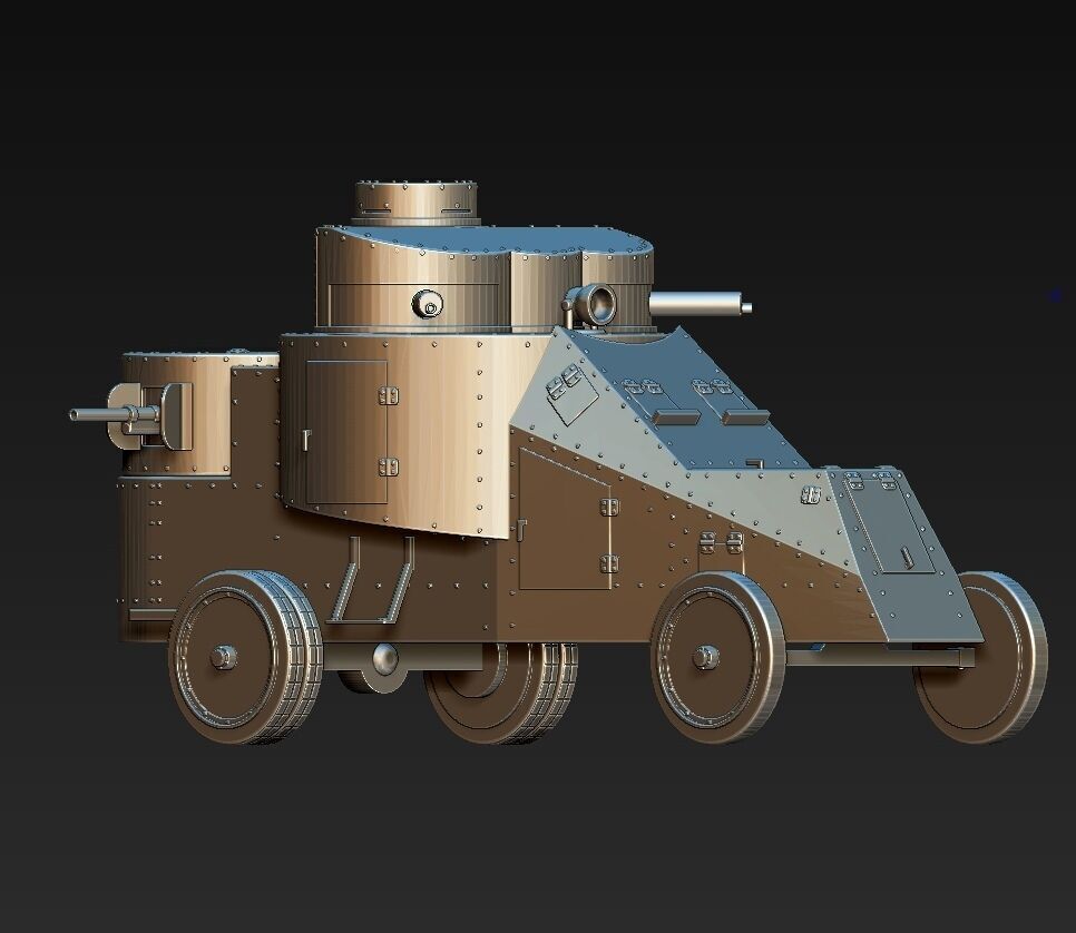Mgebrov Armoured Cars 3D print model_1