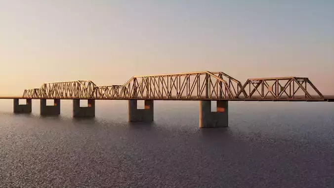 Bridge lowpoly