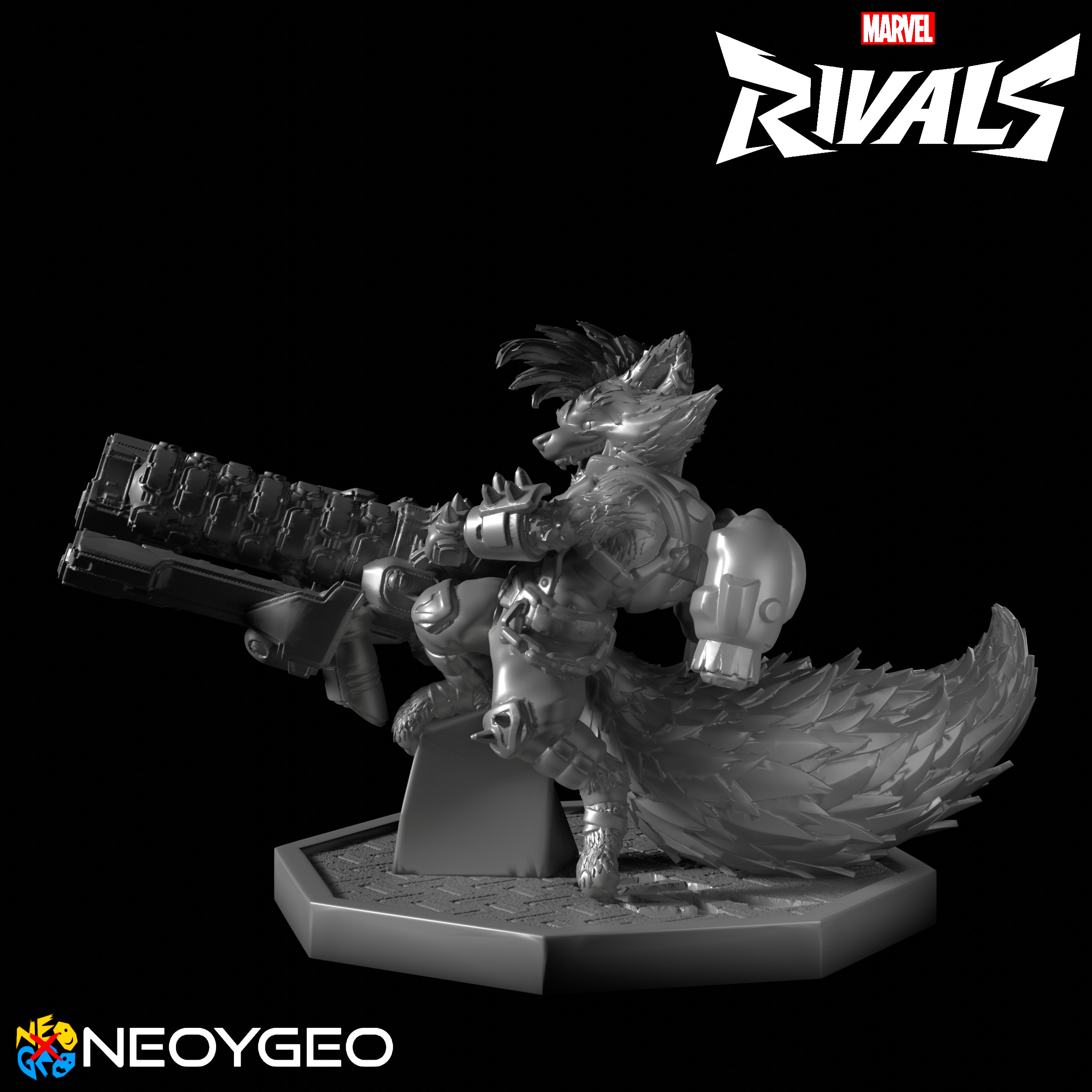 ROCKET RACCOON - MARVEL RIVALS 3D print model_2