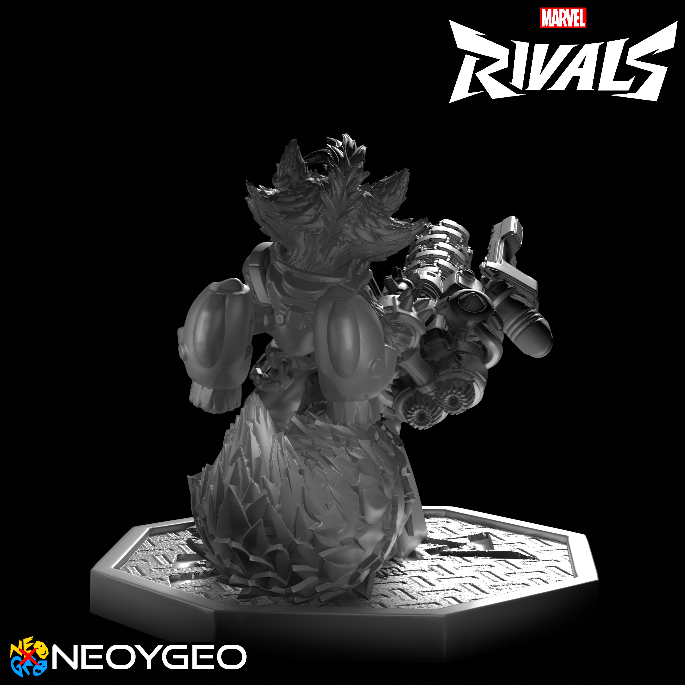 ROCKET RACCOON - MARVEL RIVALS 3D print model_4
