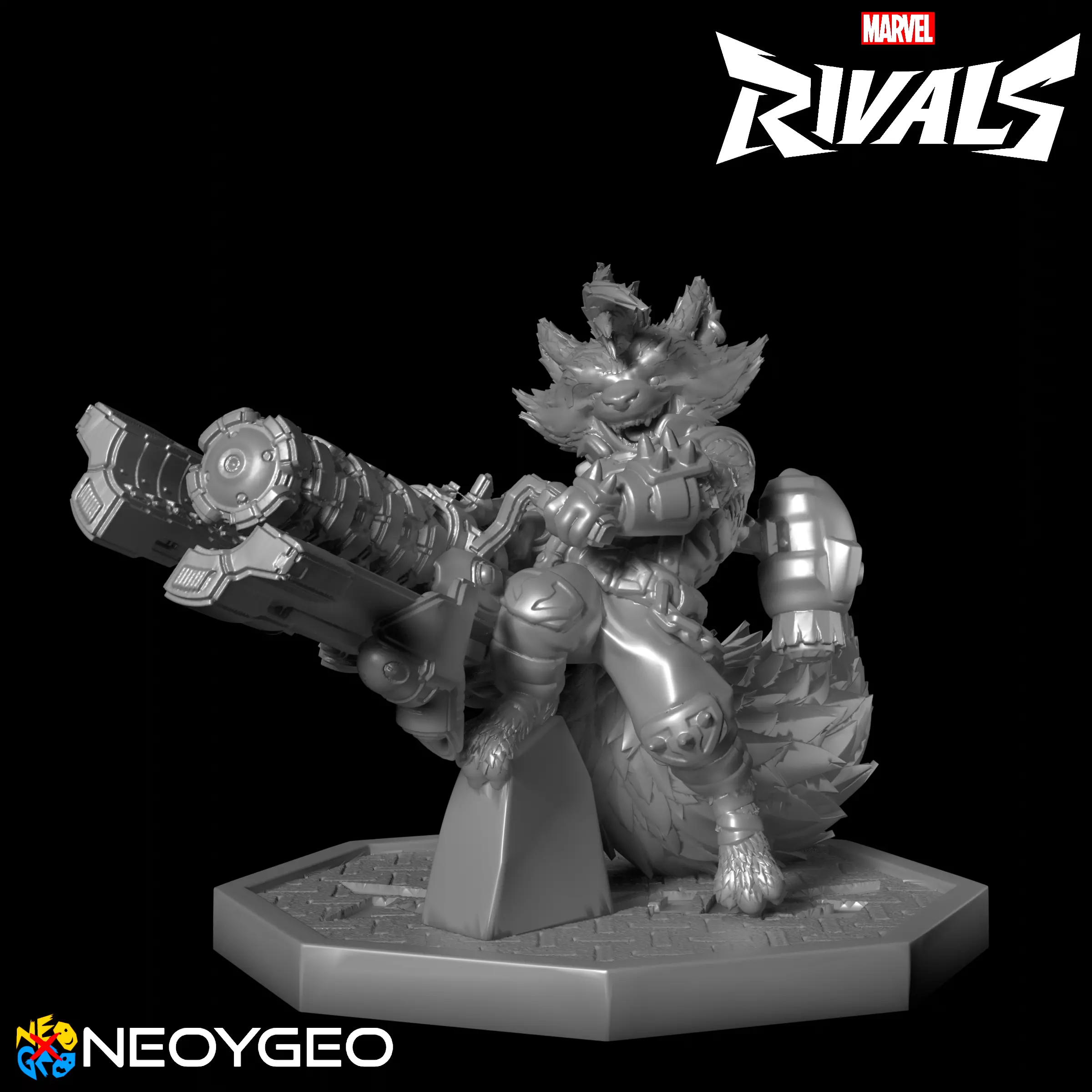 ROCKET RACCOON - MARVEL RIVALS 3D print model_0