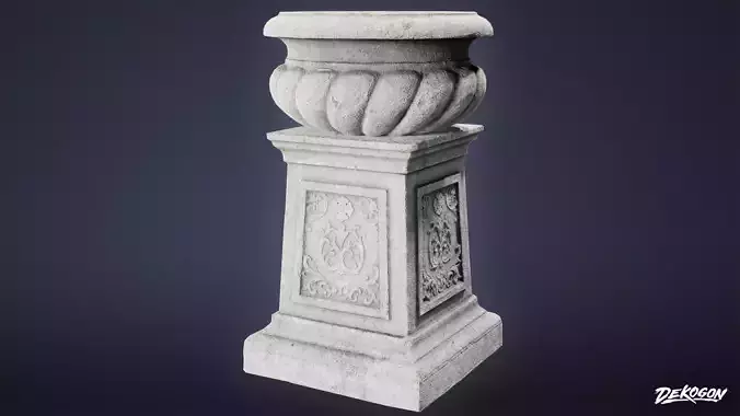 STONE SCULPTURES - Stone Decor 01 - LOW POLY