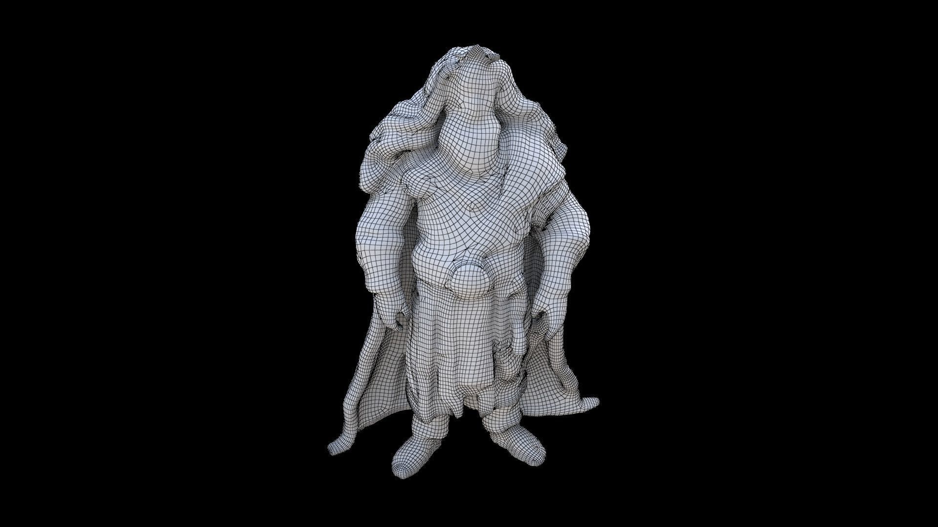 Absalom 3D model_6
