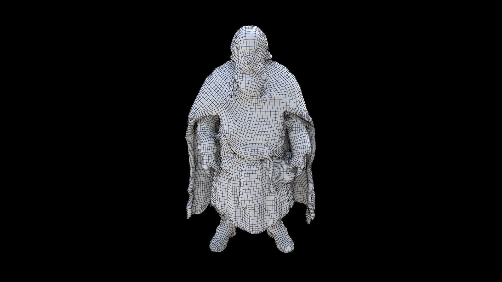 Elijah 3D model_6