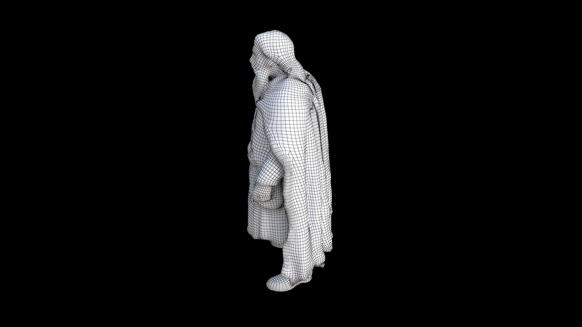 Elijah 3D model_7