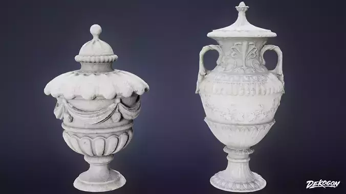 STONE SCULPTURES - Stone Decor 03 - LOW POLY