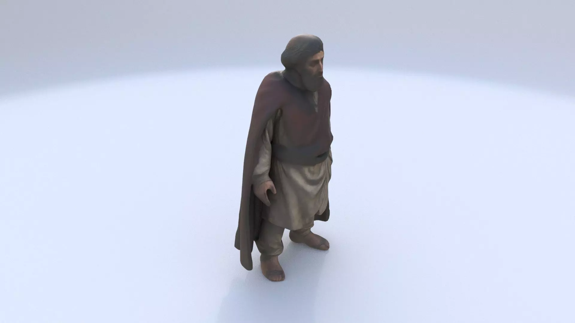 Judas Iscariot 3D model_0