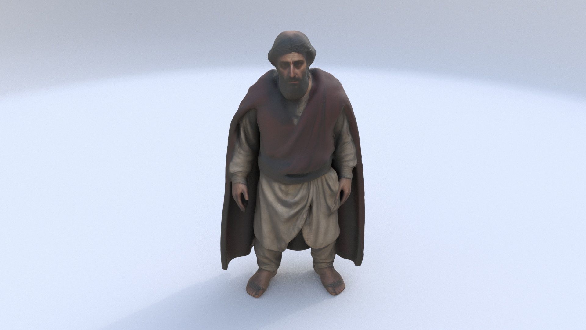 Judas Iscariot 3D model_1