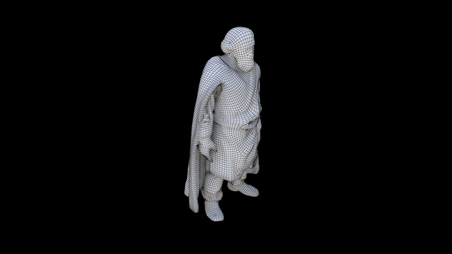 Judas Iscariot 3D model_5