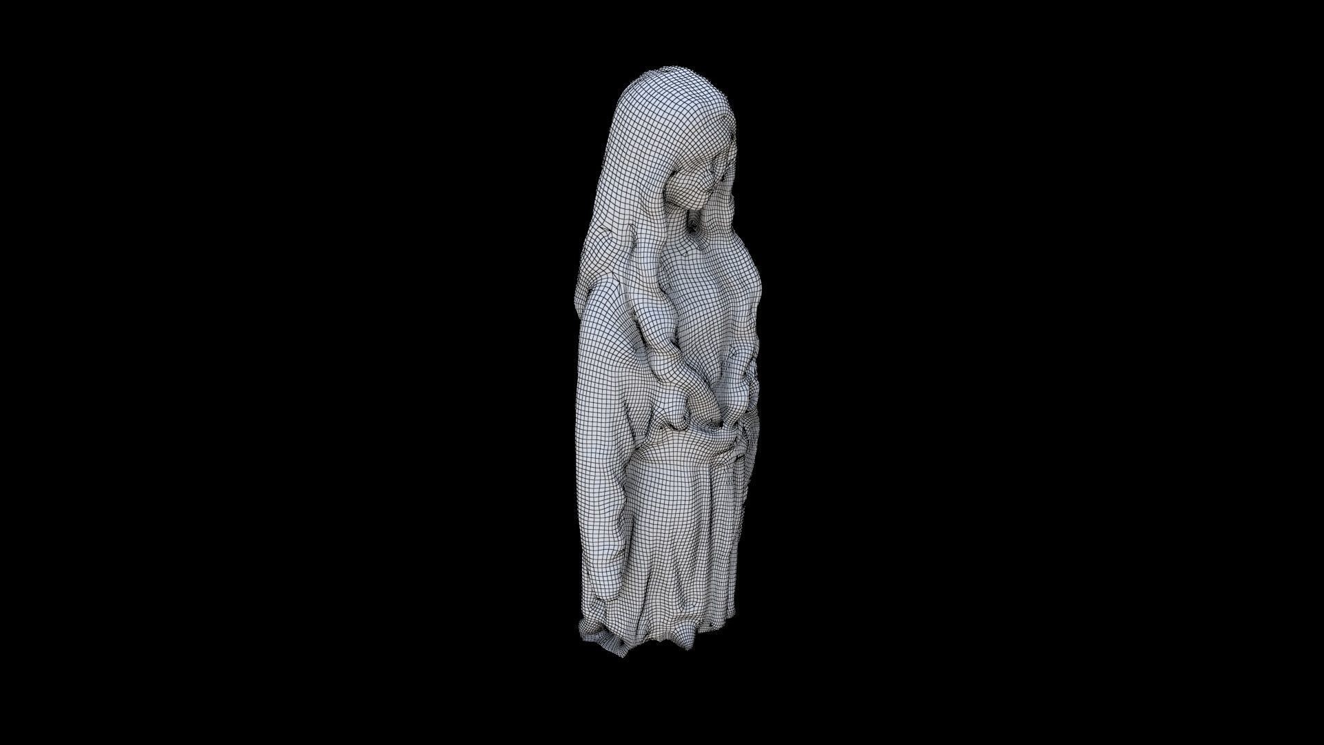 Mary Magdalene 3D model_5