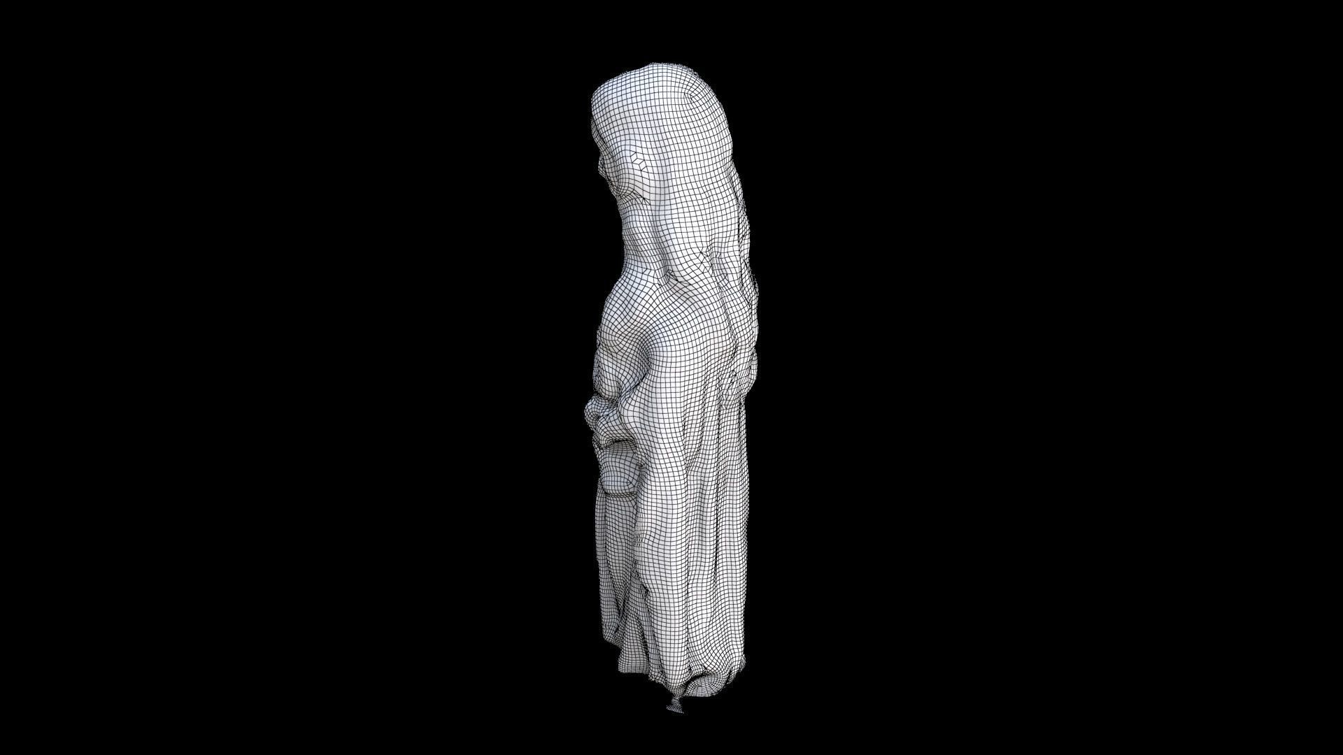Mary Magdalene 3D model_7