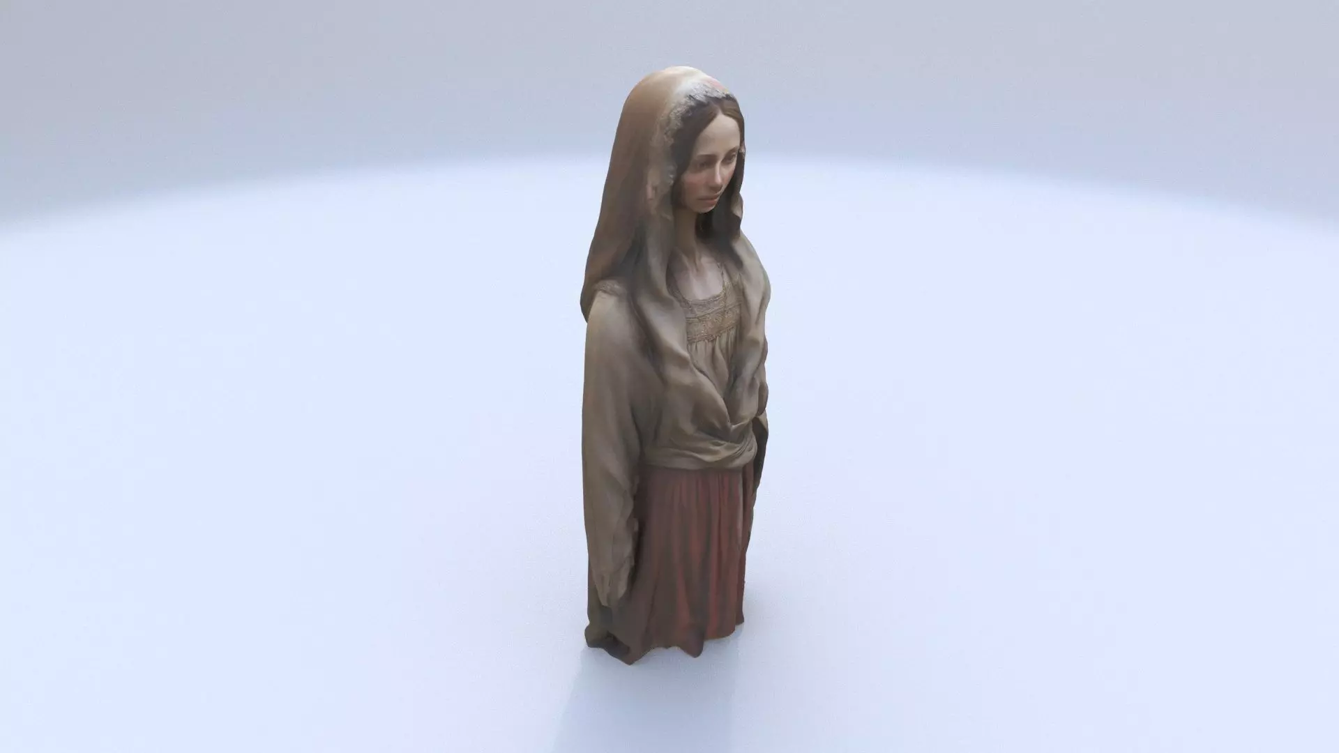 Mary Magdalene 3D model_0