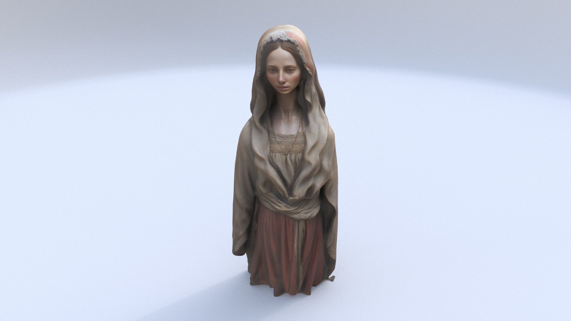 Mary Magdalene 3D model_1