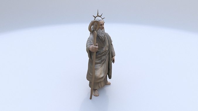 Moses 3D model