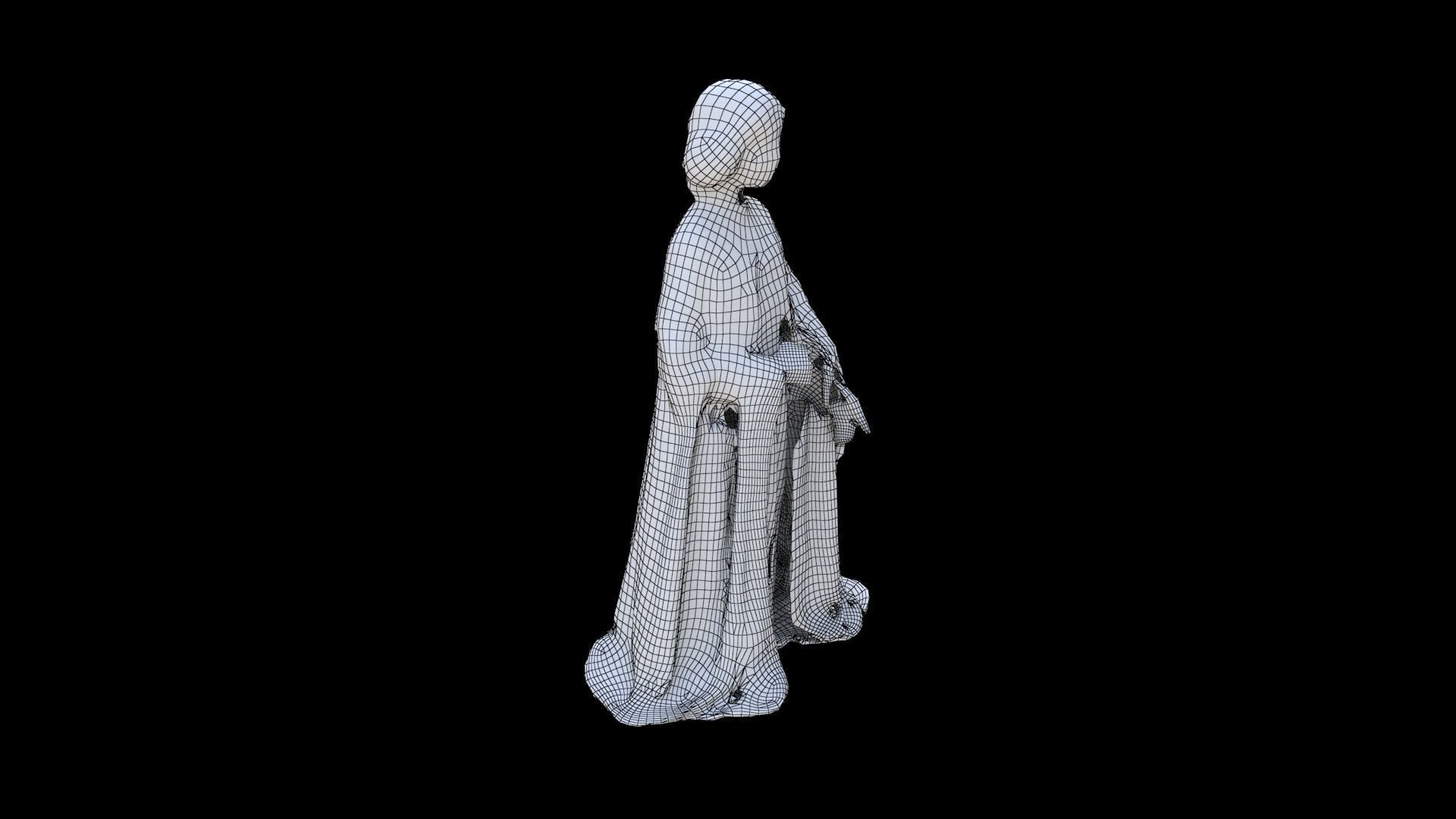 Sarah 3D model_5