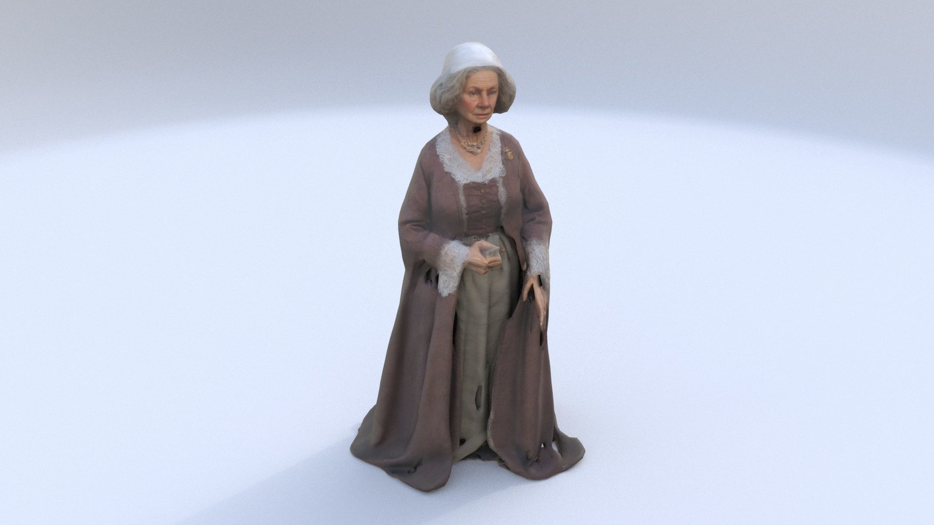 Sarah 3D model_1