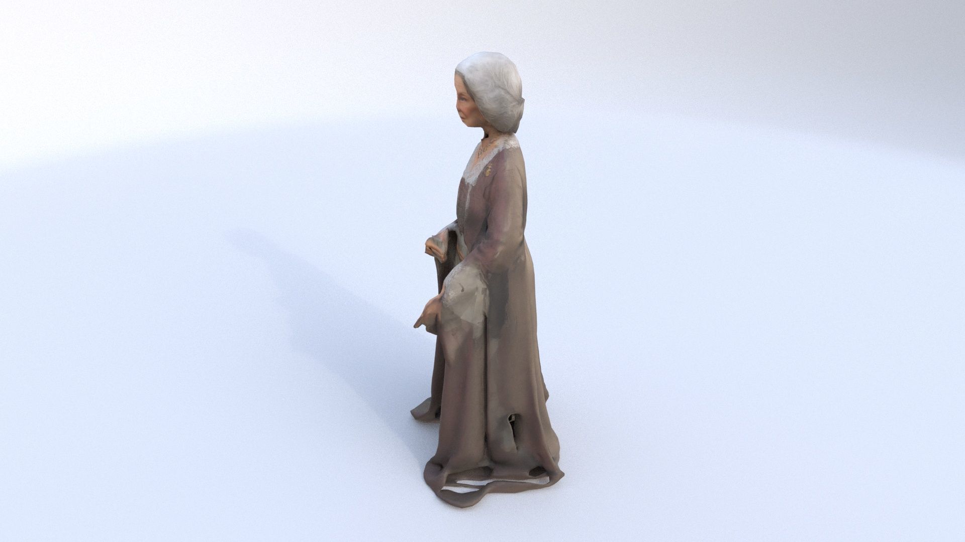 Sarah 3D model_2