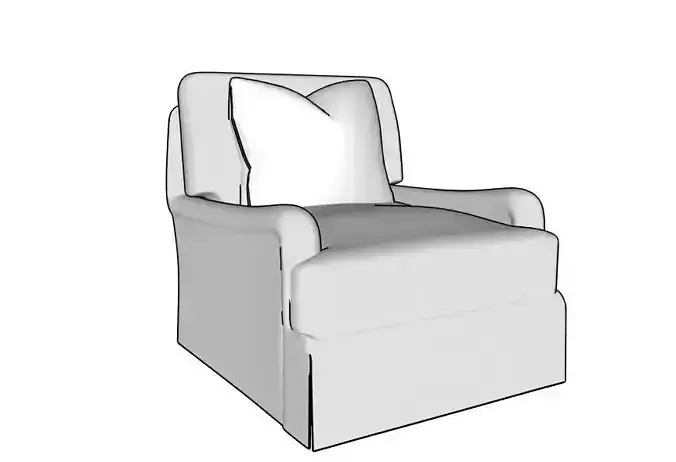 A Rudin No 423 Lounge Chair