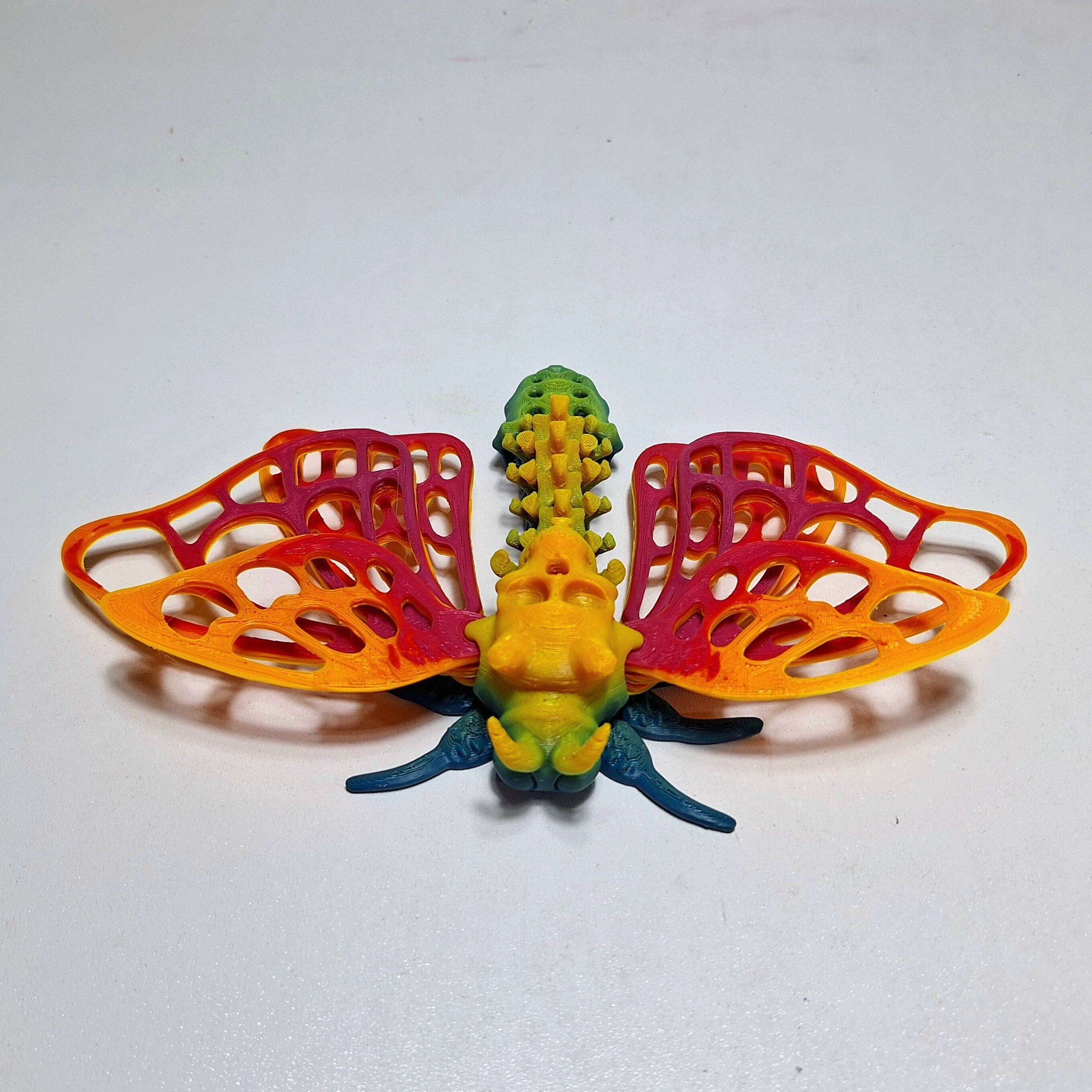 Skullwing Butterfly 3D print model_7