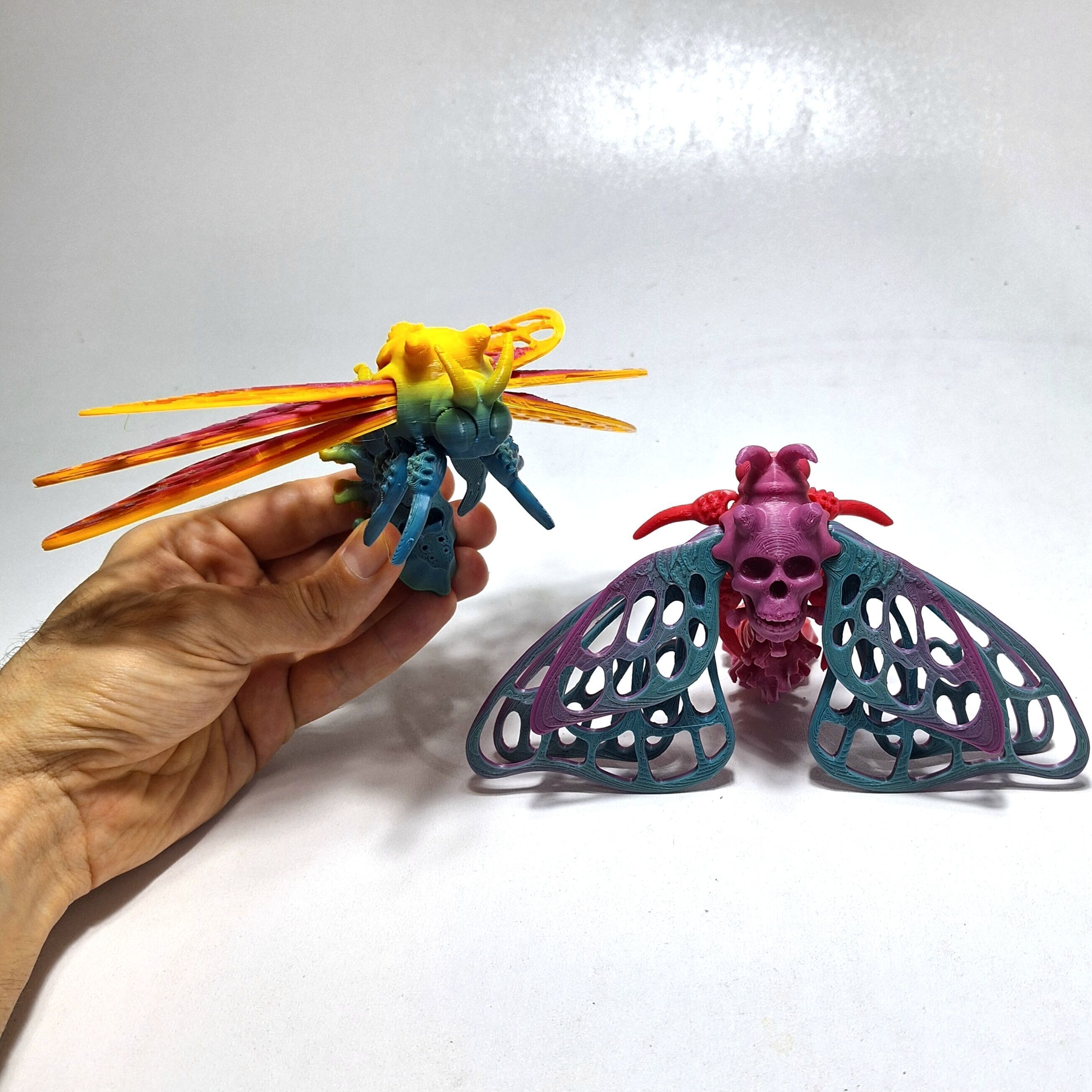 Skullwing Butterfly 3D print model_5