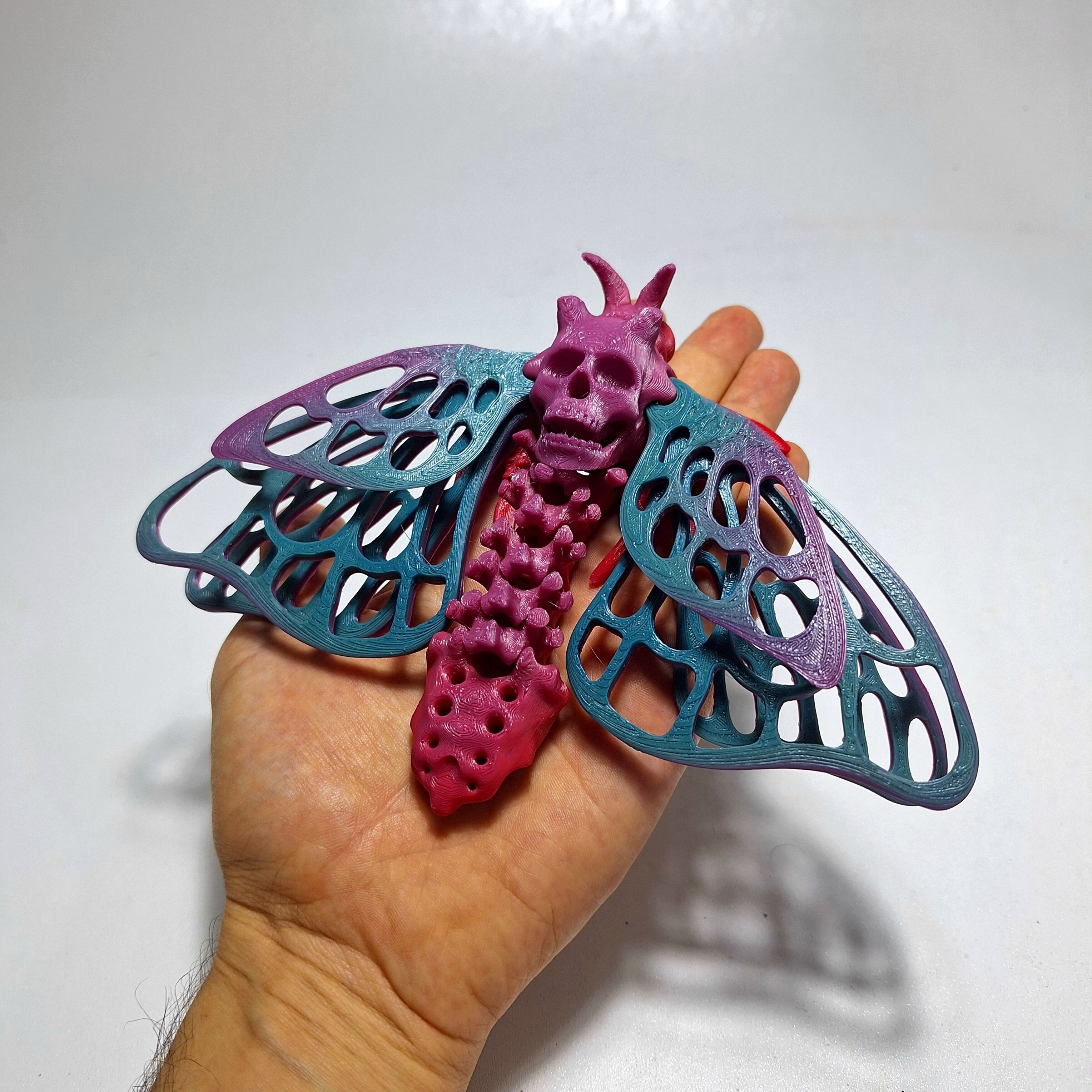 Skullwing Butterfly 3D print model_8