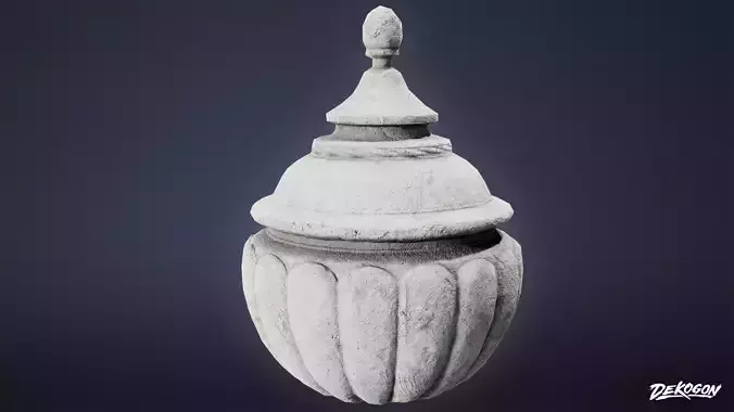 STONE SCULPTURES - Stone Decor 05 - LOW POLY