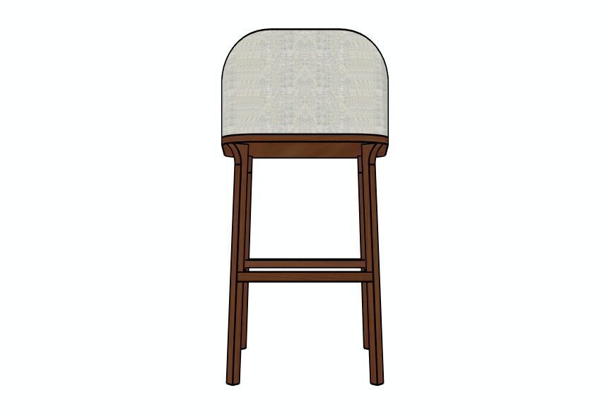 A Rudin R 784 Counter Stool 3D model_1