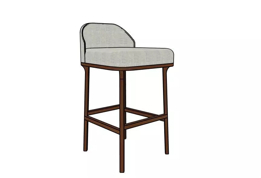 A Rudin R 784 Counter Stool 3D model_0