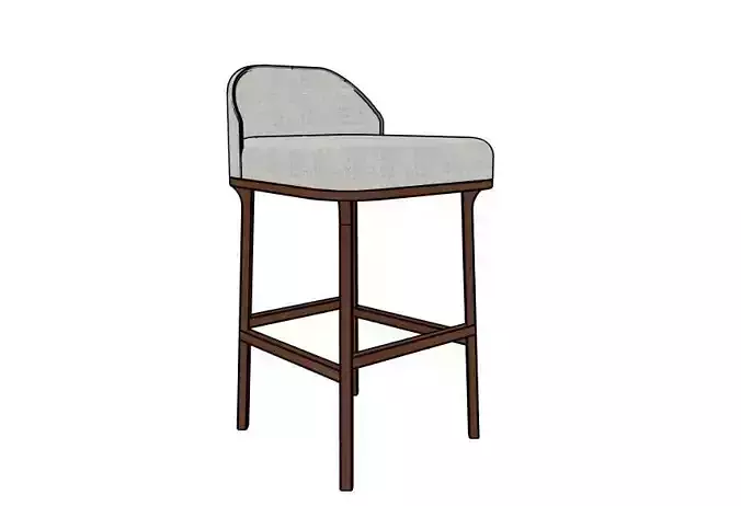 A Rudin R 784 Counter Stool