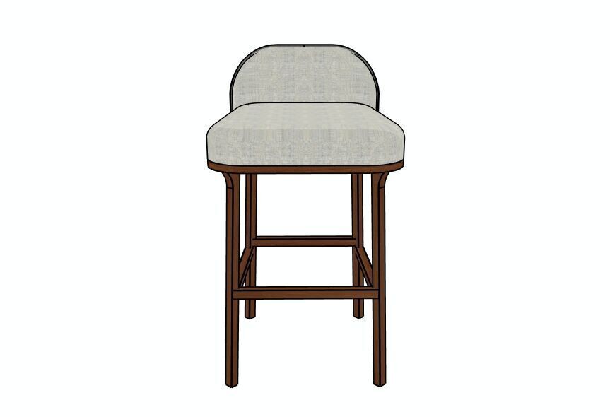 A Rudin R 784 Counter Stool 3D model_2