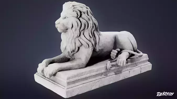 STONE SCULPTURES - Stone Decor 07 - LOW POLY