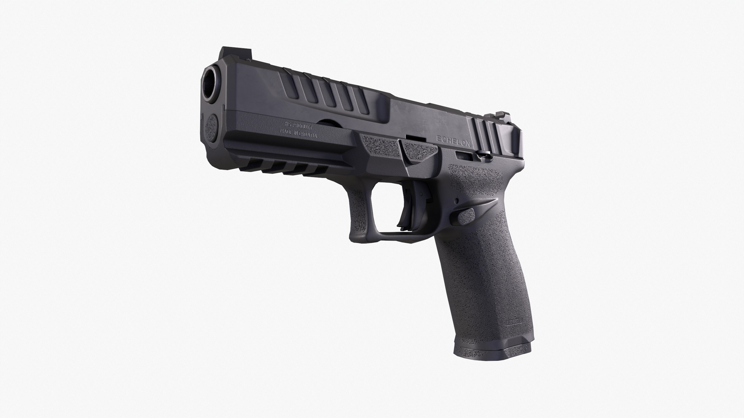 Springfield Echelon Handgun Low-poly 3D model_4