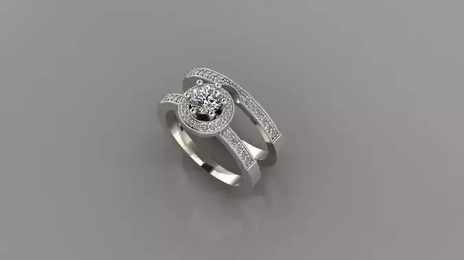 double diamond ring