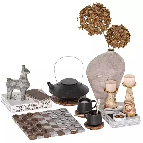 Decorative set 06 3D model