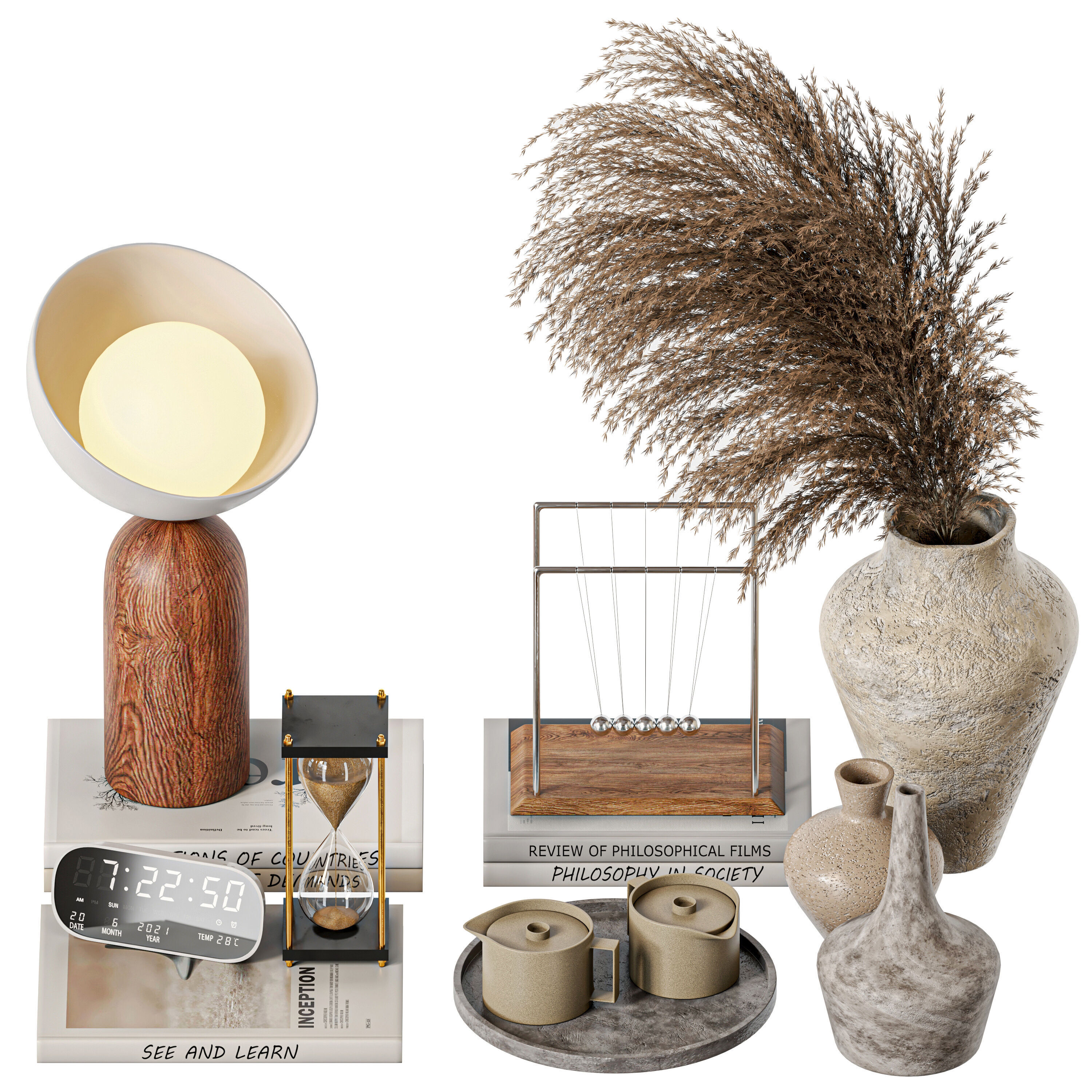 Decorative set 09 3D model_4