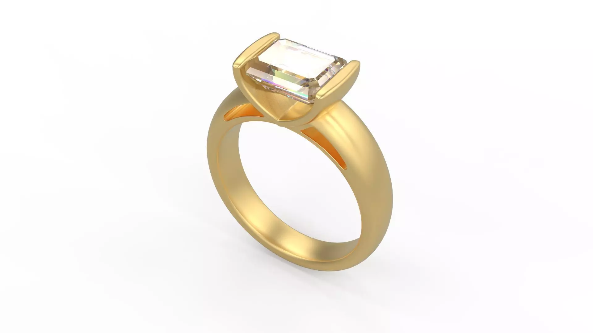 Women Solitaire 2050 3D print model