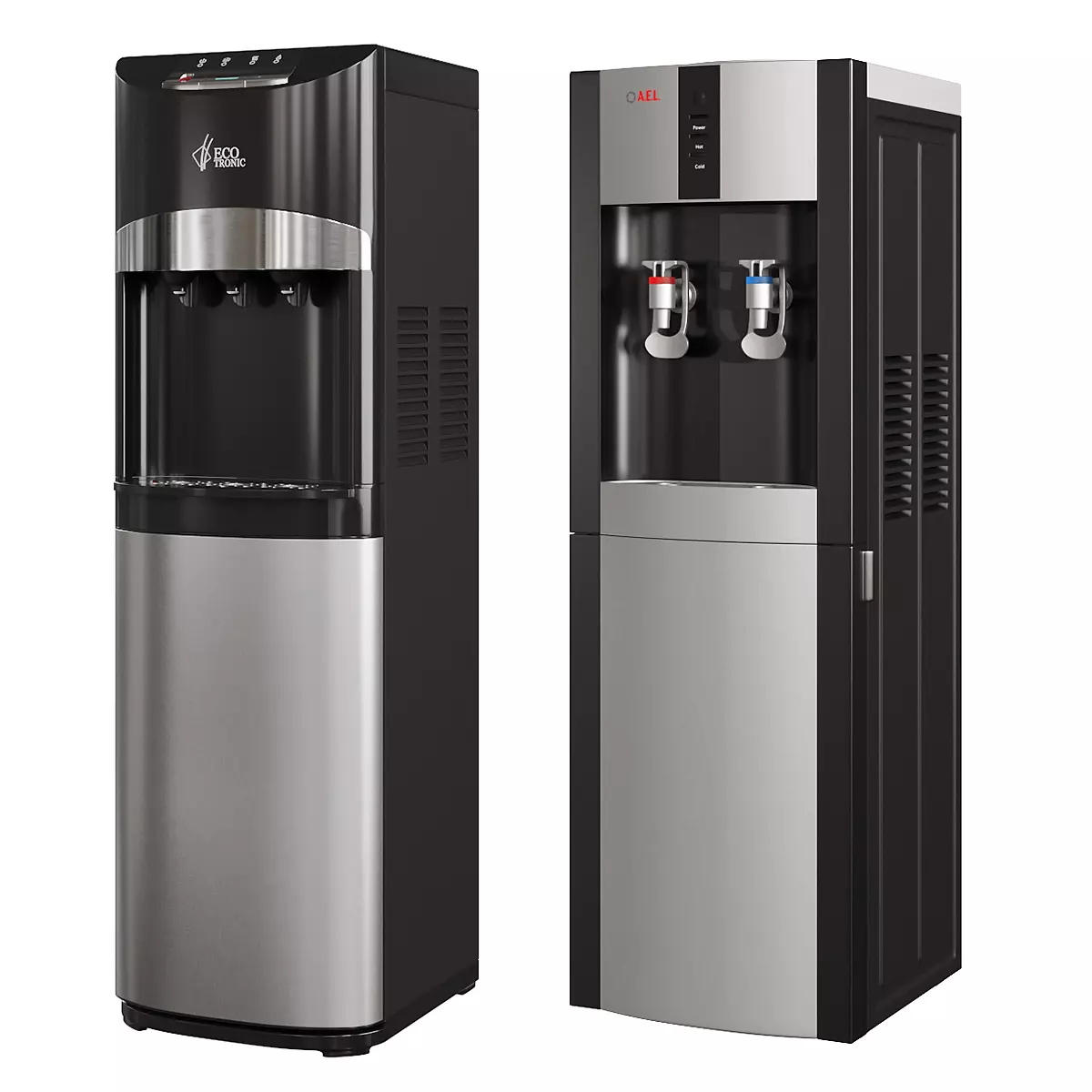 Purifiers AEL and ECOTRONIC 3D model