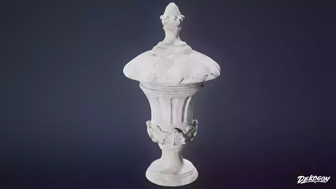 STONE SCULPTURES - Urn Sculpture 03 - NANITE