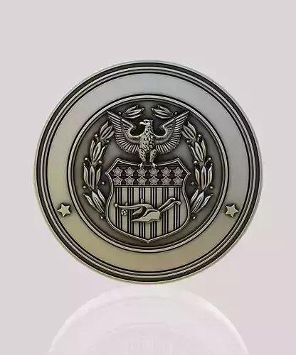 Various Treasury seals 1 3D print model